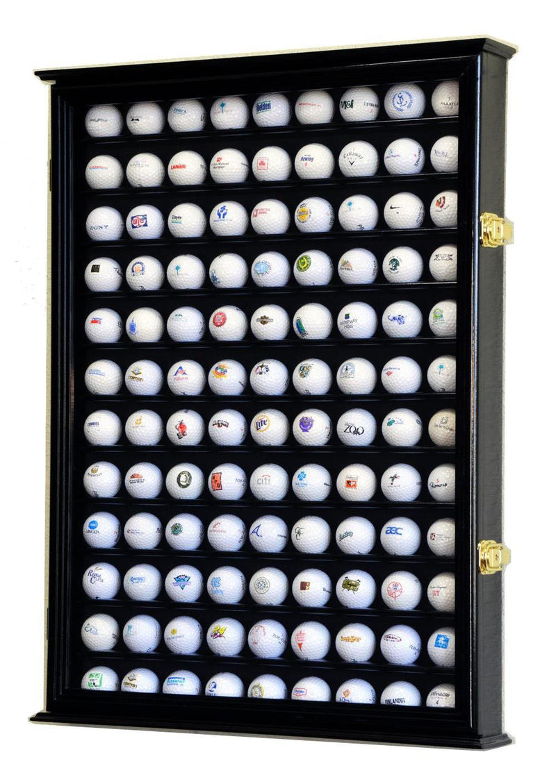 108 Golf Ball Display Case Cabinet - sfDisplay.com