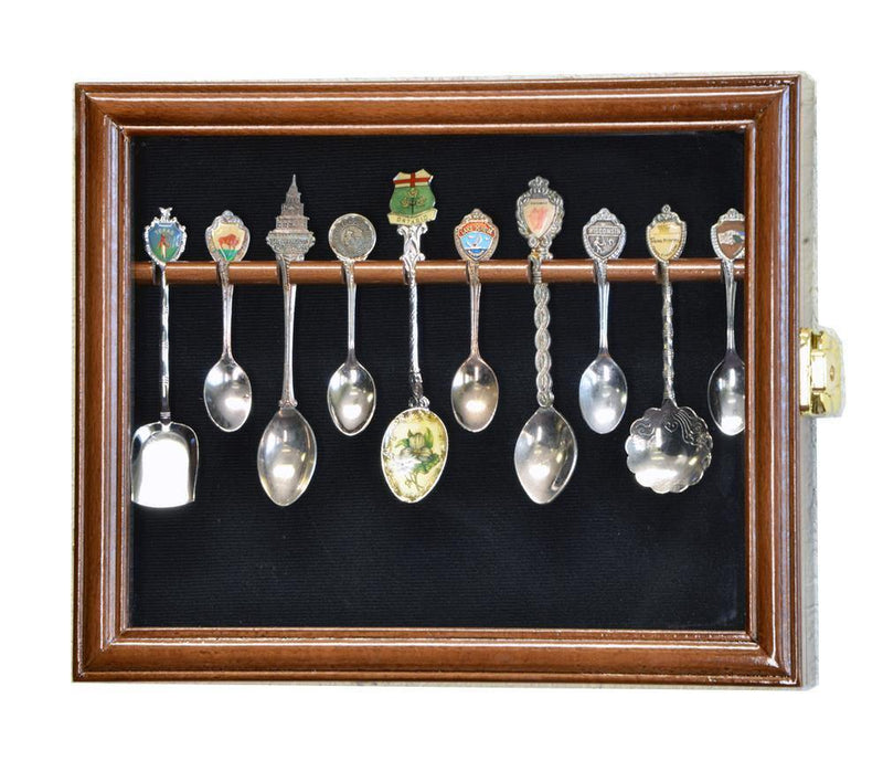 10 Spoon Display Case Cabinet - sfDisplay.com