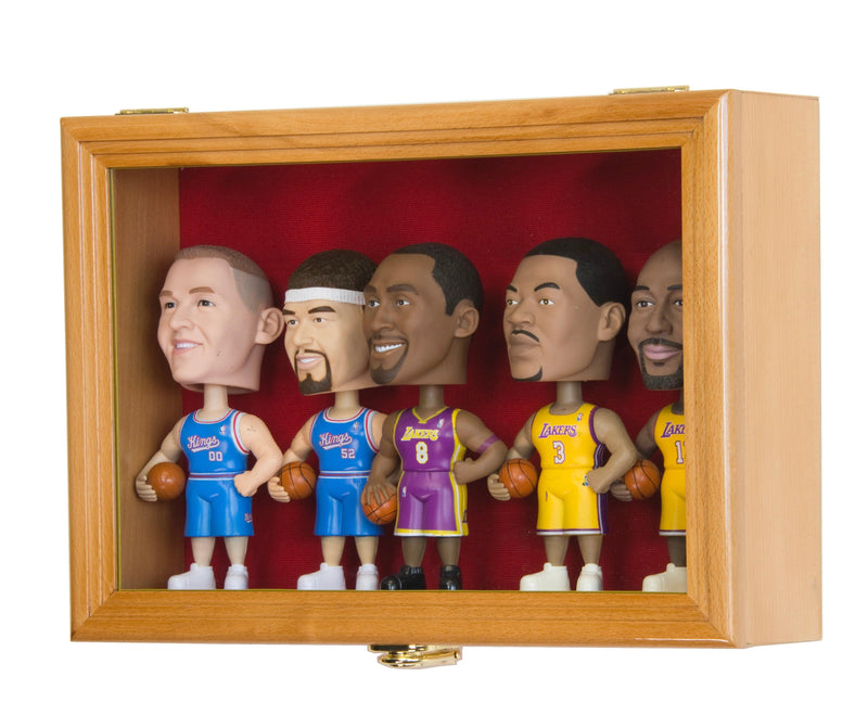 Small Bobblehead Figurine Display Case Cabinet - sfDisplay.com