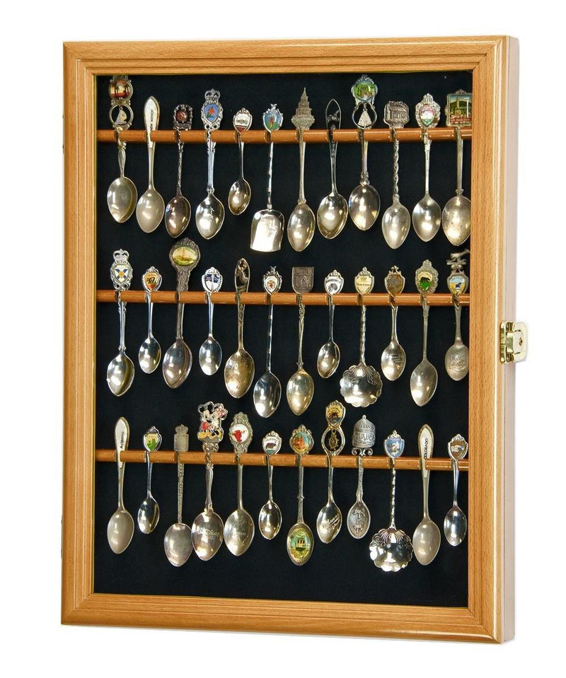 36 Spoon Display Case Cabinet - sfDisplay.com