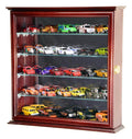 Mirrored Back Hot Wheels / Matchbox / Diecast / Train Display Case Cabinet - sfDisplay.com