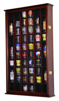 54 Shot Glass Display Case Cabinet - sfDisplay.com