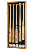 5 Baseball Bat Display Case Cabinet - sfDisplay.com