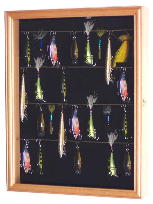 Fishing Lure Display Case Cabinet - sfDisplay.com