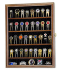 Golf Divot Tool Markers Coin Chips Medallion Display Case Cabinet - sfDisplay.com