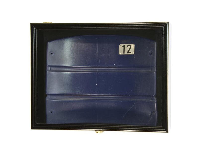 Stadium Seat Back Display Case Shadowbox - Custom Matting Option - sfDisplay.com